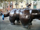Vandalisme contra les escultures de Botero